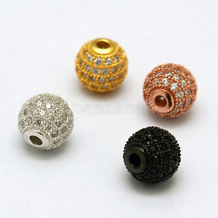 Perles rondes en 925 argent sterling STER-O021-01-6mm-1