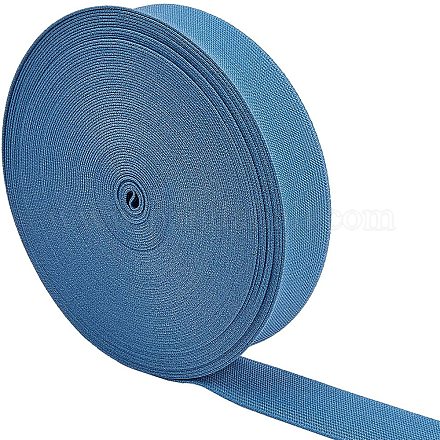 Superfindings banda elástica verde azulado de 16 m de ancho banda elástica plana gruesa ultra ancha correas accesorios de costura de prendas para coser accesorios de artesanía gomas de confección diy EC-WH0016-A-S024-1