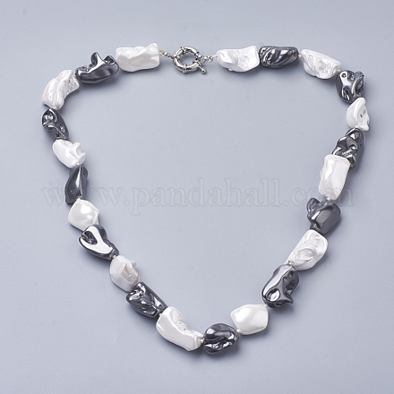 Shell collane di perle perline NJEW-Q310-22-1