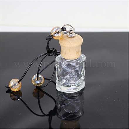 Empty Glass Perfume Bottle Pendants PW22121513787-1