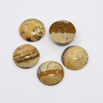Cabochons in gemstone naturale G-H1596-FR-15mm-08-1