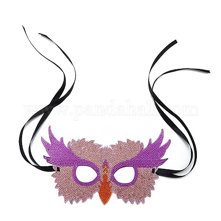 DIY Masquerade Mask Diamond Painting Kits DIAM-PW0001-095C-1