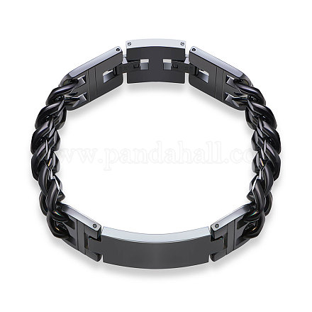 Bracelet chaîne en acier titane Shegrace JB518A-1