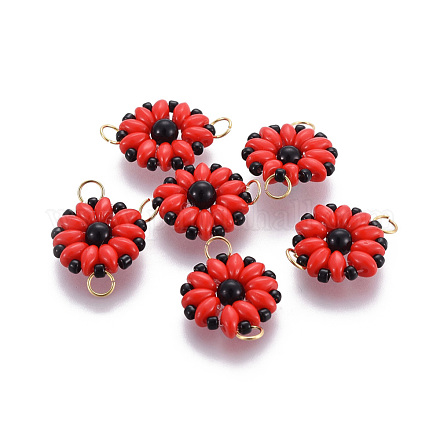 MIYUKI & TOHO Handmade Japanese Seed Beads Links SEED-A027-A17-1