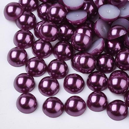ABS Kunststoffimitation Perle Cabochons SACR-S738-8mm-Z47-1