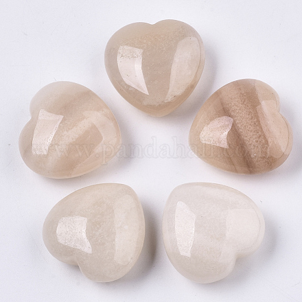 Piedras curativas de aventurina rosa natural G-R418-143-1