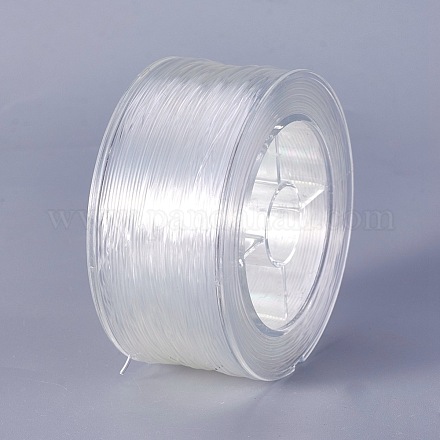 Round Elastic Crystal Thread X-EW-WH0006-02-1