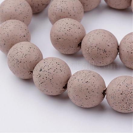 Polymer Clay Bead Strands CLAY-T004-12mm-11-1