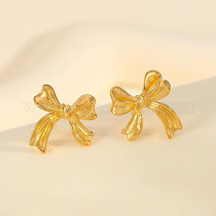 Eleganti orecchini a bottone a farfalla in argento s925 per l'uso quotidiano da donna WT6691-1-1