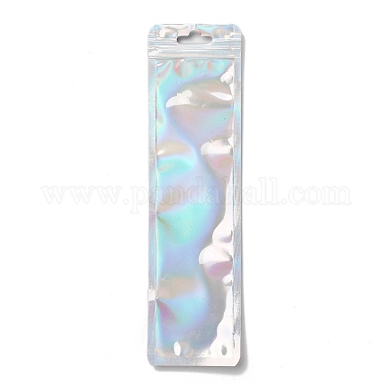 Laser Plastic Packaging Yinyang Zip Lock Bags OPP-F002-02-1