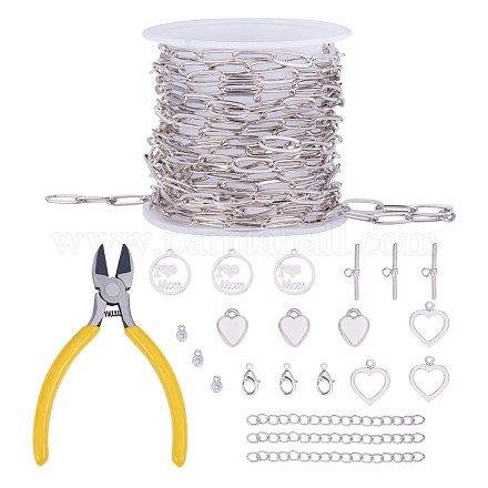 Наборы для изготовления браслетов и ожерелий своими руками DIY-SZ0001-21A-1