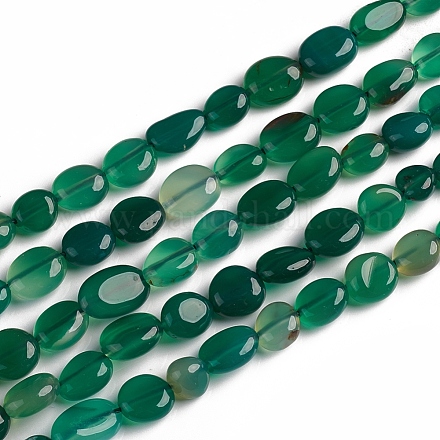 Chapelets de perles d'agate naturelle G-D0002-D61-1