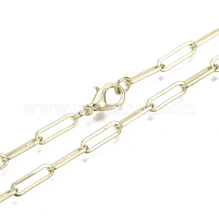 Brass Paperclip Chains MAK-S072-14C-14KC-1