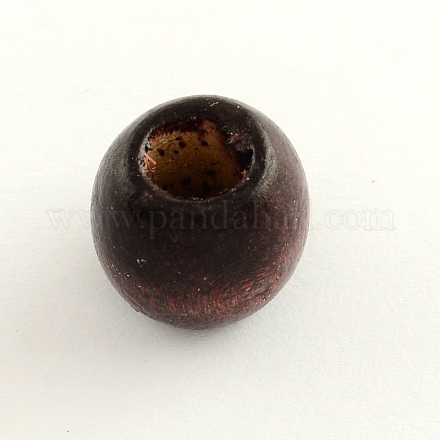 Dyed Natural Wood Beads X-WOOD-Q007-16mm-11-LF-1
