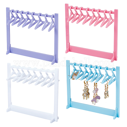 CHGCRAFT 44Pcs 4 Colors Acrylic Earring Rack Holder Earring Holder Organizer Earring Display Stand for Earrings Necklace Bracelet Jewelry Storage EDIS-CA0002-02-1