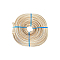 Wood Woven Materials, Bisque, 0.6x0.1cm