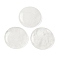 Natural Quartz Crystal Cabochons, Flat Round, 20~23x3.5~5mm