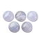 Natural Blue Lace Agate Cabochons, Half Round/Dome, 12x5mm