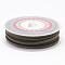 Faux Suede Cord, Faux Suede Lace, Dark Olive Green, 3x1.5mm, about 5.46 yards(5m)/roll