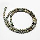 Natural African Turquoise(Jasper) Beads Strands G-D840-90-10mm-2
