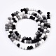 Opaque Glass Beads Strands GLAA-T006-15-2
