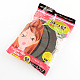 Éponge tapis de cheveux dénoués moelleux frange de princesse de clip OHAR-R095-09-3