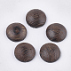 Cabochons en bois de wengé WOOD-S053-29B-1