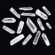 Ahadermaker 15шт натуральный кварцевый кристалл бусины G-GA0001-66-1