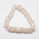 Plated Natural Crystal Agate Beads Strands G-F304-02F-2