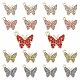 SUNNYCLUE 1 Box 20Pcs 5 Colors Butterfly Alloy Charms Enamel Butterfly Charms with Rhinestone for Crafts jewellery Making Earrings Bracelets Necklace DIY Making Supplies ALRI-SC0001-19-1