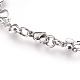 304 Stainless Steel Multi-strand Bracelets BJEW-G596-08P-3
