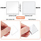PandaHall 200 Pieces Mini Size Square Mirror Adhesive Small Square Mirror Craft Mirror Tiles for Crafts and DIY Projects Supplies Home Decoration DIY-PH0005-91-5
