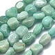Natural Amazonite Beads Strands X-G-O186-B-08-A-2