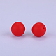 Round Silicone Focal Beads SI-JX0046A-25-2