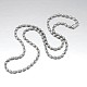 304 Stainless Steel Ball Chain Necklaces CHS-O006-C-2.4mm-2
