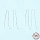 925 Sterling Silver Ear Thread STER-P047-09S-1