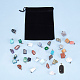 SUNNYCLUE Natural & Synthetic Mixed Gemstone Pendants G-SC0001-36-7
