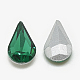 Cabujones de cristal con rhinestone RGLA-T082-5x8mm-15-2