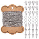 Ensembles de fabrication de colliers en chaîne sunnyclue DIY-SC0020-81-1