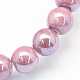 Perles rondes en porcelaine manuelles PORC-S489-10mm-16-1
