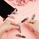 Nbeads DIY 6 Colors Natural & Synthetic Gemstone Pendant Necklace Making Kits DIY-NB0005-04-3
