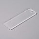 Pendentifs en acrylique blanc transparent TACR-WH0002-04-2