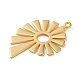 Ciondolo in ottone&nbsp;KK-O100-18G-03-2