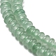 Natürlichen grünen Aventurin Perlen Stränge G-K343-C02-02-4