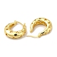 Rack Plating Brass Star Hoop Earrings for Women EJEW-G342-12G-2