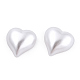 Cabujones de perlas de imitación de plástico ABS SACR-T015-12-01-4