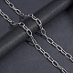AHANDMAKER 2Pcs 2 Style 304 Stainless Steel Cable Chain STAS-GA0001-06-4