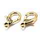 Tibetan Style Alloy Lobster Claw Clasps TIBE-T002-11AG-RS-3