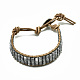 Bracelets en cuir de vachette BJEW-R309-01B-05-1