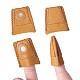 羊皮縫いシンブル  指を保護すると強度を増加させるための  キャメル  42mm  穴：30mm＆40mm  2個/箱 TOOL-PH0016-09-3